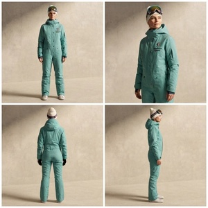 Combinaisons de ski et de snowboard unisexes personnalisables à capuche, imperméables, coupe-vent, pour l'hiver et les activités de plein air, avec taille élastique - Product Image 2