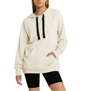 Sudadera con Capucha de Alta Calidad en Spandex/Poliéster para Mujer, Ropa de Invierno al Mejor Precio, Material Ligero Antiencogimiento - Product Image 1