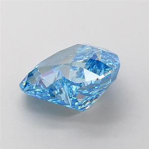 Magnifique diamant bleu taille cœur de 5 carats |   Diamant rare fantaisie coloré et romantique pour un chef-d'œuvre de joaillerie de luxe sur mesure - Product Image 4
