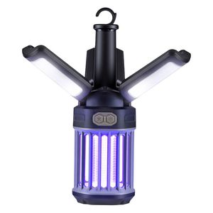 Lámpara Antimosquitos Eléctrica Recargable 2 en 1, Impermeable IPX6, con Funciones de Linterna para Camping - Product Image 3