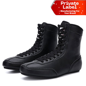 Zapatos de Boxeo de Alta Adherencia, Botas Profesionales de Lona para Ring, Zapatos de Boxeo con Suela Multidireccional Antideslizante, Calzado de Combate - Product Image 1