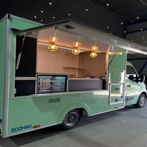 Camions de restauration mobiles en fibre de verre en gros pour la vente de snacks, chips et hot-dogs – Livraison rapide, en stock, prêts à la vente - Product Image 2