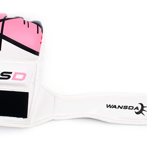 Guantes de Boxeo de Medio Dedo con Cordones de Cuero Genuino, Diseño Personalizado Profesional, con Absorción de Humedad, Unisex - Product Image 5
