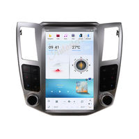 12 Android 13 Carplay pour Lexus RX300 RX350 RX400 2004-2007 Écran Tesla Lecteur multimédia GPS de voiture Navigation HeadUnit Autoradio