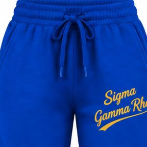 Pantalon de survêtement personnalisé SGRHO pour femme, en molleton, pour la sororité grecque Sigma Gamma Rho, idéal pour le sport et l'entraînement, vente en gros de vêtements - Product Image 3