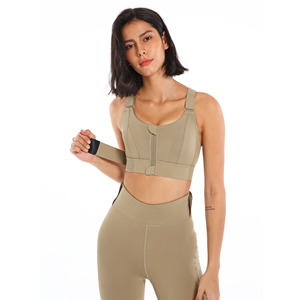 Best Price Low Moq Solid Color Women Sports Bra Latest Design Women's Training Wear Sports Bra With Custom logo - Product Image 2