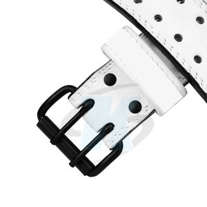 Adjustable Leather Gym Weightlifting <b>Belt</b> Strong Waist Support For Weight Training Cross Training And Fitness <b>Exercise</b> - Product Image 6