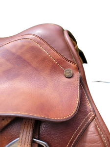 Silla de Montar Inglesa de Cuero Premium, Hecha a Mano, Cómoda, Duradera, Ligera y Segura, Equipo Ecuestre - Product Image 3