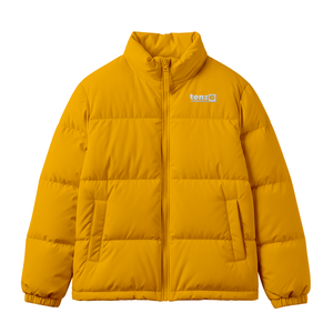 Chaqueta Térmica Acolchada de Poliéster para Exteriores 2025, con Cuello Alto, Logotipo Personalizado en la Parte Delantera, Aislante, OEM, ODM, Impresión Personalizada - Product Image 2