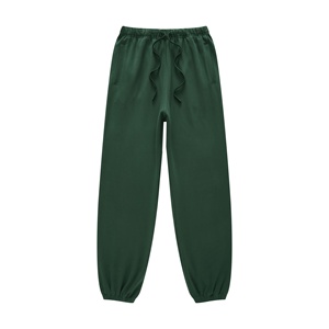 Pantalon de survêtement OEM en gros, pantalon de jogging vierge, pantalon de jogging personnalisé, pantalon de jogging en molleton de couleur unie imprimé - Product Image 1