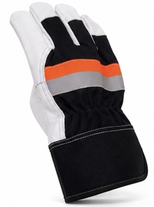 Gants MUBASHAR PRO GRIP en cuir international antidérapants, résistants à la chaleur, durables, respirants, avec manchette renforcée, personnalisables - Product Image 5