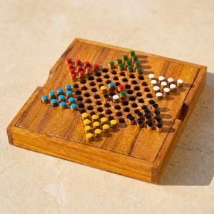 Juego de Mesa de Madera Ludo, Damas, Gobang, Ajedrez, Juego de Mesa para Adultos y Niños - Product Image 1