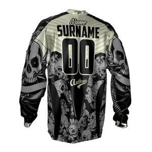 High Quality <b>Paintball</b> Jersey Custom Logo Printing Breathable Quick Dry Durable Mesh Fabric - Product Image 4