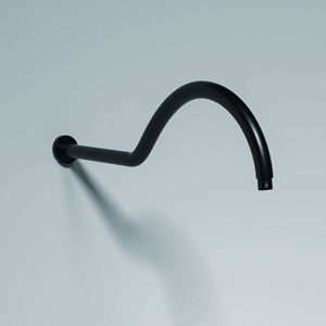Braccio per Doccia Nero Opaco da 17 Pollici con Flangia per Accessori Bagno - Product Image 3