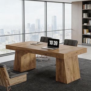 โต๊ะทำงานไม้สำหรับผู้บริหารยุคใหม่ - Product Image 3