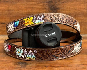 สายคล้องกล้องหนังวัวแบบใช้มือสายคล้องไหล่สายคล้องคอแบบเรียบง่าย - Product Image 3