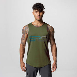 Camiseta Deportiva Transpirable de Punto para Hombre, para Entrenamiento de Verano, Baloncesto, Secado Rápido, Holgada, Informal, 100% Poliéster - Product Image 3