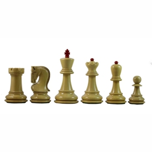 Pièces d'échecs en bois lestées de qualité supérieure, fabriquées à la main, ensemble Staunton, roi de 95 mm, cavalier en bois, pièces d'échecs de tournoi, vente en gros - Product Image 5