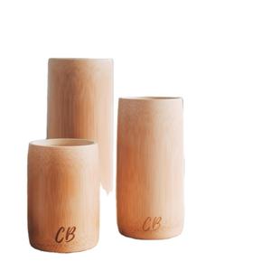 Taza de bambú hecha a mano 99 DATOS dorados taza sostenible respetuosa con el medio ambiente para café té jugo batidos Bar - Product Image 6