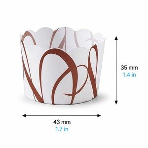 ถ้วยอบขนมใส PET สำหรับของหวานและอาหารแบบนำกลับบ้าน - Product Image 5