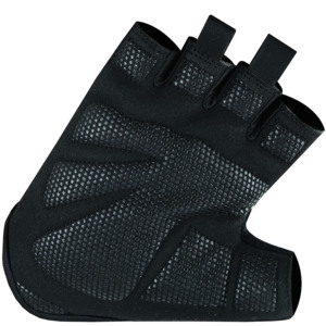 Gants de musculation antidérapants à demi-doigts avec sangle de poignet réglable pour la gym - en polyester enduit de silicone liquide, durables - Product Image 2