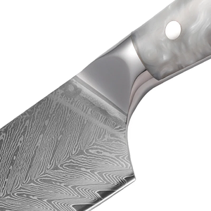 Cuchillo de Chef Profesional LEGACY BLADES, Hoja de Acero de Damasco, Mango de Resina, Forjado a Mano, Ambidiestro, Moderno y Personalizable - Product Image 2