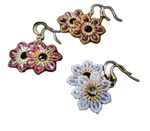 ต่างหูปักจากอินเดีย ทำด้วยมือ ต่างหูประดับลูกปัดหลากหลายแบบ สำหรับผู้หญิง เครื่องประดับงานเทศกาล ราคาดีที่สุด ต่างหูประดับลูกปัด - Product Image 1