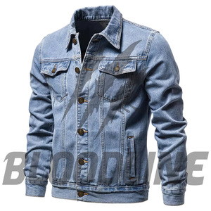 BLOODLINE INTERNATIONAL Veste en jean pour femme, style camionneur, manches longues, col boutonné, noir uni délavé, coton, séchage rapide, hiver - Product Image 4