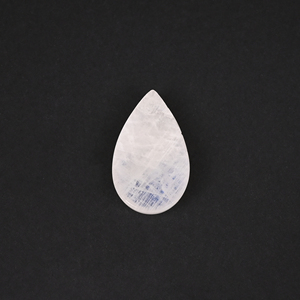 Pierre précieuse cabochon en forme de poire, pierre de lune arc-en-ciel naturelle de 39,5 carats, pour la création de bijoux - Product Image 5