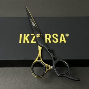 Tijeras de peluquería de estilo clásico de 6 pulgadas con filo de cuchilla para uso profesional y doméstico. - Product Image 4
