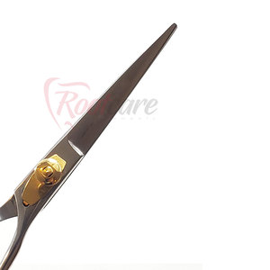 Hot Sale Custom Made Stylish <b>Left</b>-<b>Handed</b> Foldable Long Handle Stainless Steel Barber <b>Scissors</b> Beauty Instruments - Product Image 6