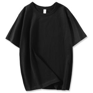 Camisetas al por mayor 100% algodón para hombre, camisetas lisas, impresión DTG personalizada, camiseta extragrande en blanco, camiseta unisex con logo personalizado - Product Image 2