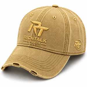Gorra de Béisbol de Mezclilla Desgastada con Bordado Personalizado y Patrón de Letras, Estilo Vintage, Casual, Unisex - Product Image 1