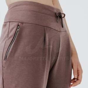 Stylish Everyday <b>Men</b> Jogger <b>Trousers</b> Crafted With Cotton Blend Fabric And Comfortable <b>Drawstring</b> For Adult - Product Image 4
