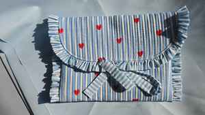 Nouveaux cadeaux de Noël, cadeau de la Saint-Valentin pour elle, housse d'ordinateur portable en tissu avec motif cœur, sacs pour ordinateur portable tendance et doux, sacs pour ordinateur portable de bureau pour femmes - Product Image 4