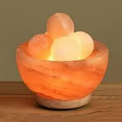Lampes à sel de l'Himalaya modernes, design en pierre de sel naturelle, pour un éclairage décoratif de la maison et une touche intérieure unique. - Product Image 2