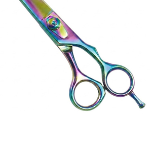 Professional Hair Scissors Straight Razor Cutting <b>Shears</b> Stainless Steel Barber Salon Grooming Tool Made In Pakistan - Product Image 5