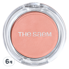 The Saem 4.5g Jelly Blusher CR02 Baby Papaya Set da 6 Pezzi Scontato per Tonalità di Pelle Chiara Finitura Luminosa - Product Image 1