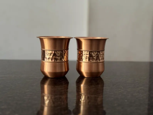 Meilleures ventes : Verre à eau en cuivre pur, bienfaits pour la santé, taille personnalisée, finition polie brillante - Product Image 2