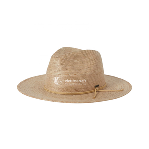 Sombrero de Paja Hecho a Mano, Sombrero Fedora Clásico de Verano con Cinta y Banda de Cuero para Playa y Trabajo al Aire Libre - Product Image 2