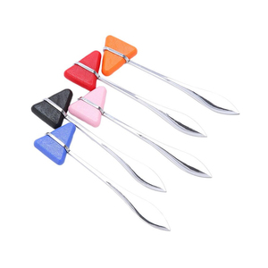 Marteau réflexe en acier inoxydable avec poignée colorée, outil de diagnostic neurologique par percussion, kit médical durable, CE ISO13485, ORL, USI - Product Image 4