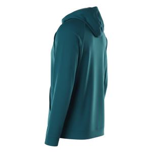 เสื้อฮู้ดผ้าฟลีซสีเขียวอมฟ้าแบบสวม แขนเสื้อแบบแร็กแลน เหมาะสำหรับใส่ลำลอง - Product Image 2