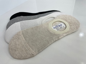 Chaussettes invisibles en maille pour hommes, en coton peigné durable, pour un usage quotidien - Product Image 4