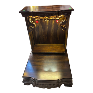 Altar para el dios de la riqueza y la tierra hecho de madera de acacia - Beo du khong tru - Product Image 5