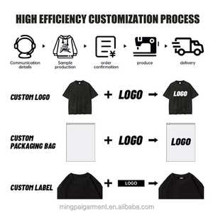 Camiseta ajustada de algodón de manga corta para mujer, con logo personalizado, estilo casual y urbano, top de moda, superventas. - Product Image 3