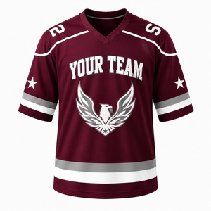 Custom Team Lacrosse Uniform Breathable Quick Dry Half Sleeve Sportswear with Professional Sublimation Jersey Design - Product Image 2