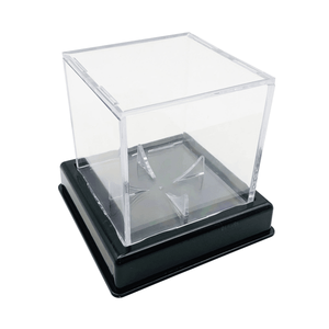 Vitrina de acrílico con protección UV para pelotas de béisbol, cajas transparentes para exhibición de memorabilia, accesorio para pedidos de recogida TK/TEMU - Product Image 1
