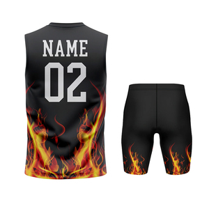 Best Selling 7v7 High Quality 100% Polyester Printed Sportswear Uniform Customized Quick Dry Breathable Comfortable Performance - Product Image 6