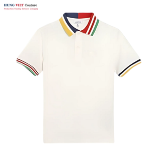 Dernière conception personnalisée Polyester lourd bas quantité minimale de commande partout impression par sublimation polos pour hommes du Viet Nam - Product Image 1