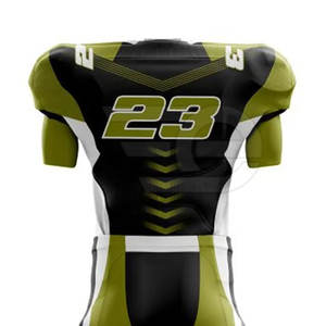 Ensemble d'uniformes de football américain personnalisés, vêtements de sport durables, usine d'uniformes de football américain - Product Image 5